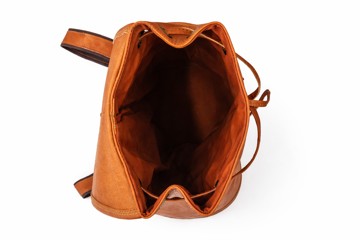 Vintage Leather Backpack