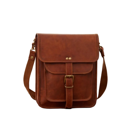 Buy Handmade Leather Crossbody Bag for Men & Women online
