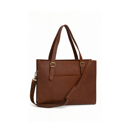 Buy Best Leather Tote Bag for Women Online | Twara