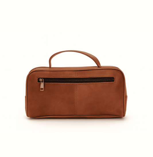 Buy Handmade Leather Dopp Kit for Men | Premium Travel Toiletry Bag