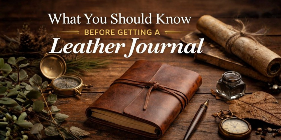 Before getting a leather journal, understand the leather type, paper quality, durability, and how it ages over time to make the right choice. Leather lock journal, leather journal, journal, leather notebook