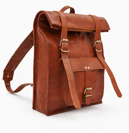 Nomad Leather Backpack