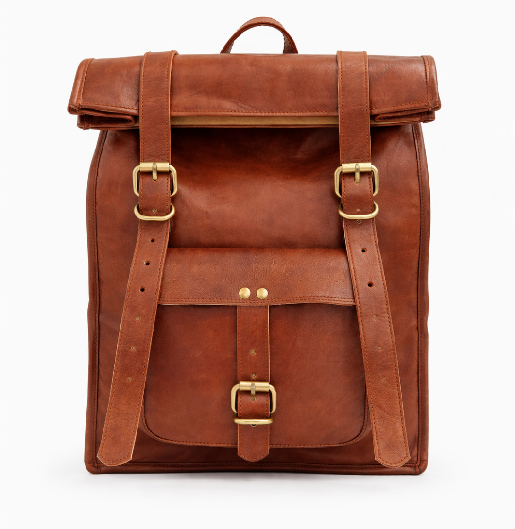 Nomad Leather Backpack