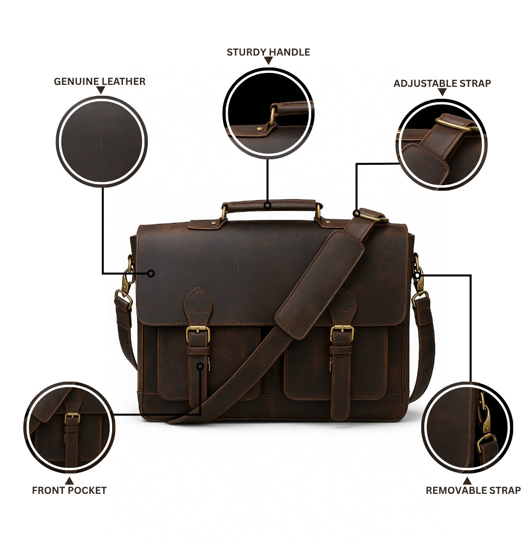 Shop Handmade Leather Bag for Men and Women |  Twara