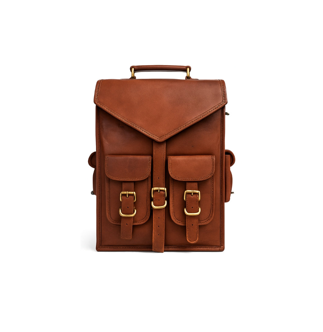 Buy Leather Convertible Backpack in US