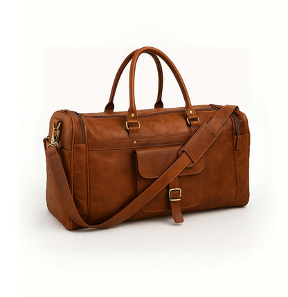 Shop Leather Duffle Bag for Gym Online | Twara