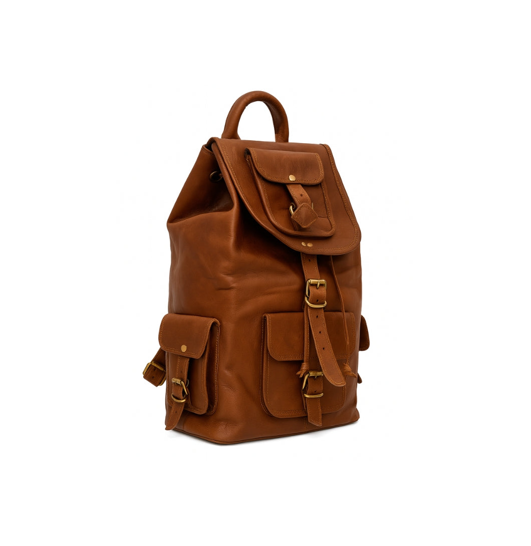 Buy Handmade Leather Travel Backpack at Best Price in US