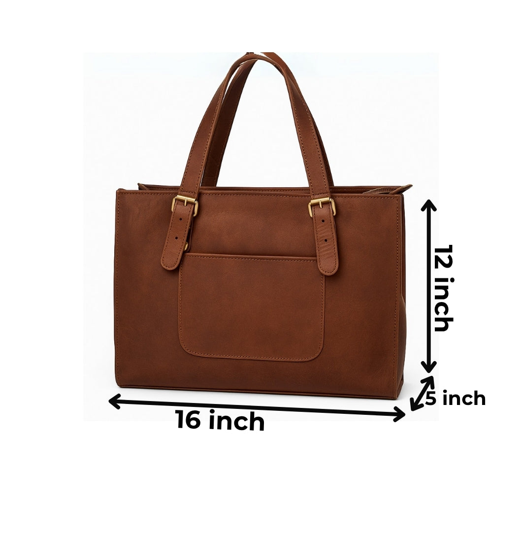 Buy Best Leather Tote Bag for Women Online | Twara