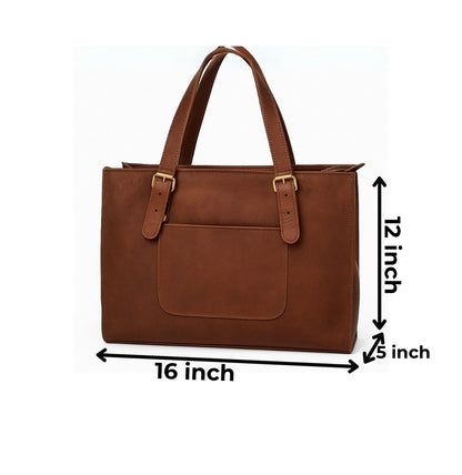 Buy Best Leather Tote Bag for Women Online | Twara