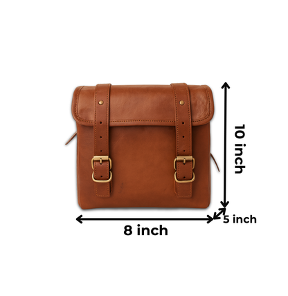 Shop Bike Messenger Leather Bag Online at Best Price
